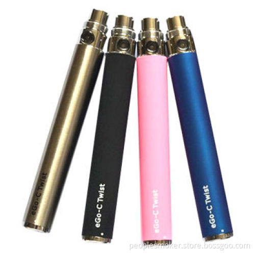 E-cigarette Rechargeable Batteries for eGo, OEM/ODM Orders Welcomed